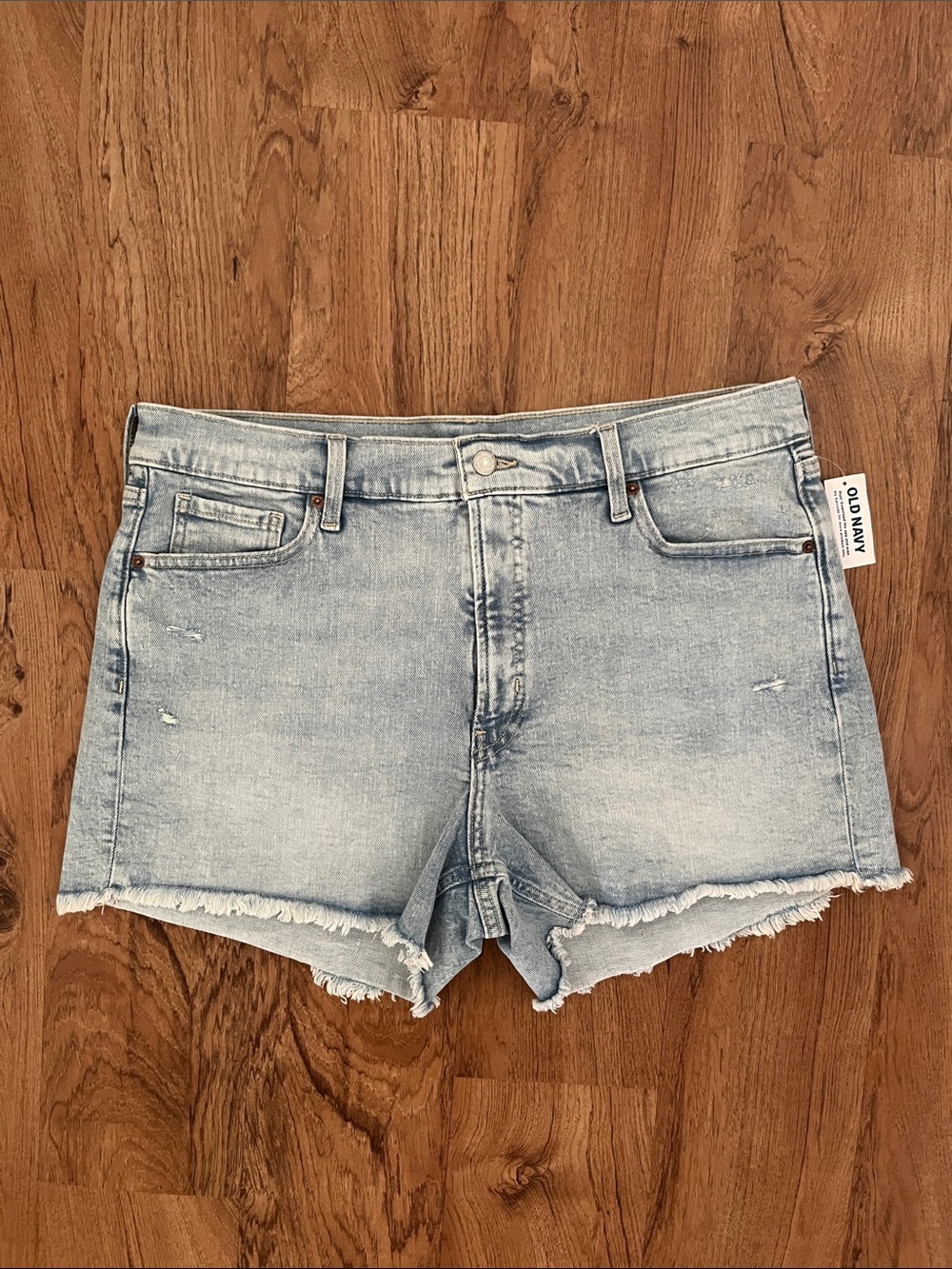 NWT Old Navy OG Straight Secret Smooth Pockets Denim Shorts